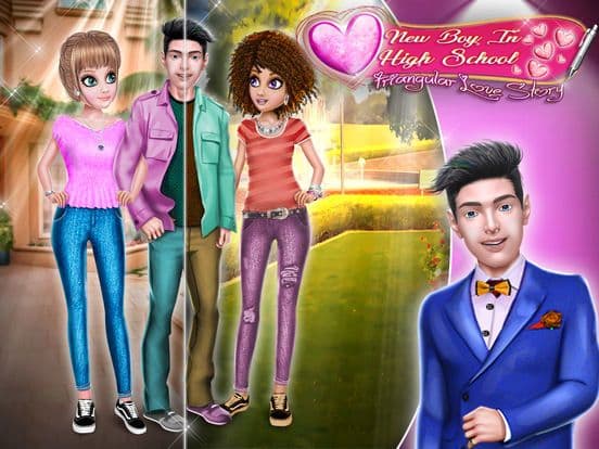 New Boy in High School Story screenshot 4
