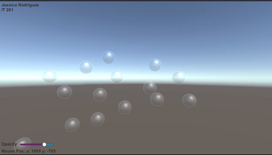 Project 01: Opacity Spheres
