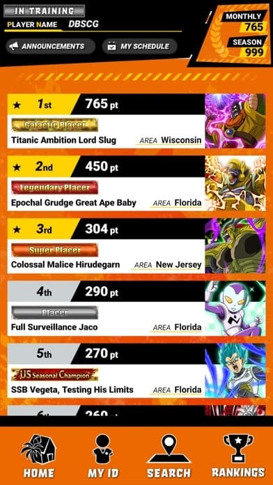 DBSCG Budokai Card Club