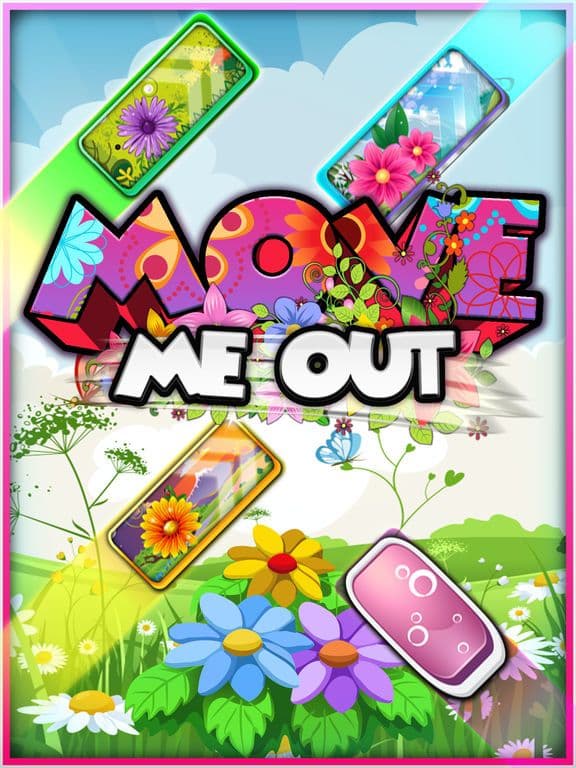 Sliding Move The Flower Block Out Puzzle Games screenshot 2