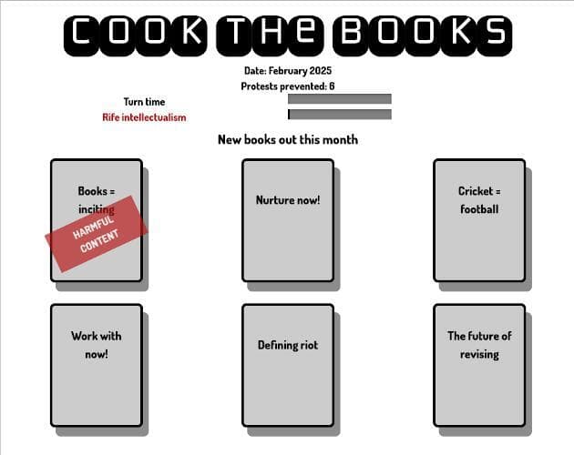 COOK THE BOOKS