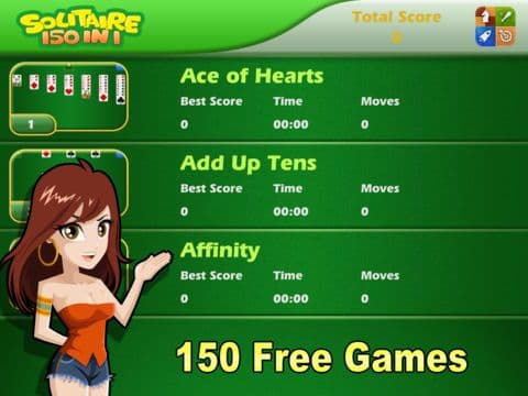 150 in 1 - Solitaire screenshot 4