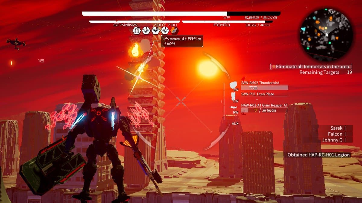 DAEMON X MACHINA: Prototype Missions screenshot 3