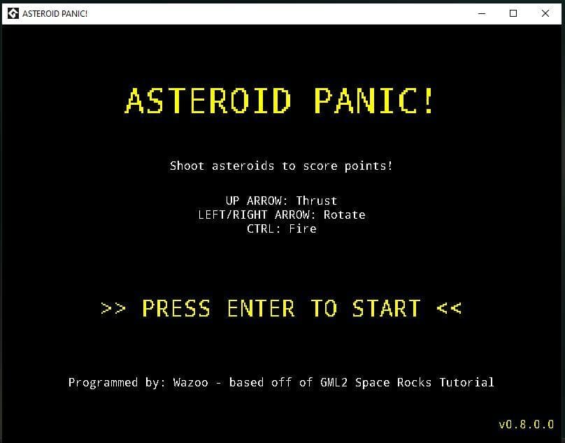 Asteroid Panic! screenshot 2