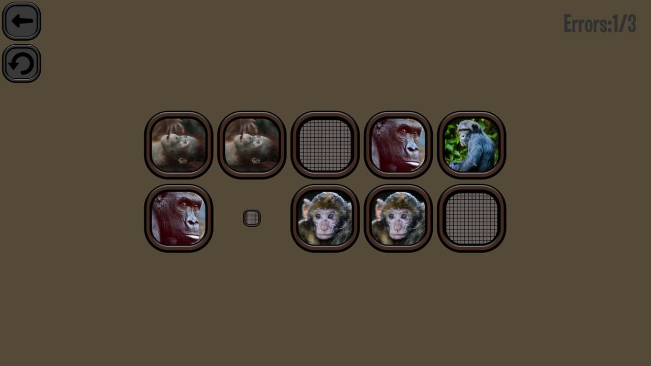 Animals Memory: Monkeys screenshot 6