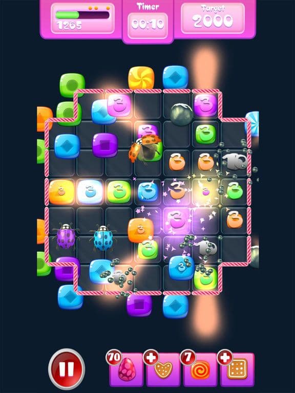 Mega Candy: A Match-3 game screenshot 4