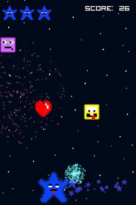 Super Bloostar Adventures: Bloostar Vs. The Rainbow Death Squares of DOOM screenshot 3