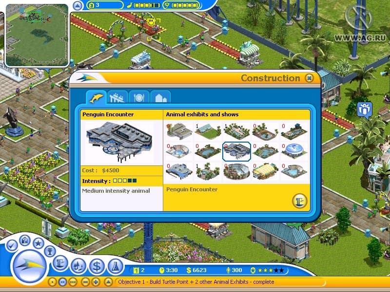 SeaWorld Adventure Parks Tycoon screenshot 2