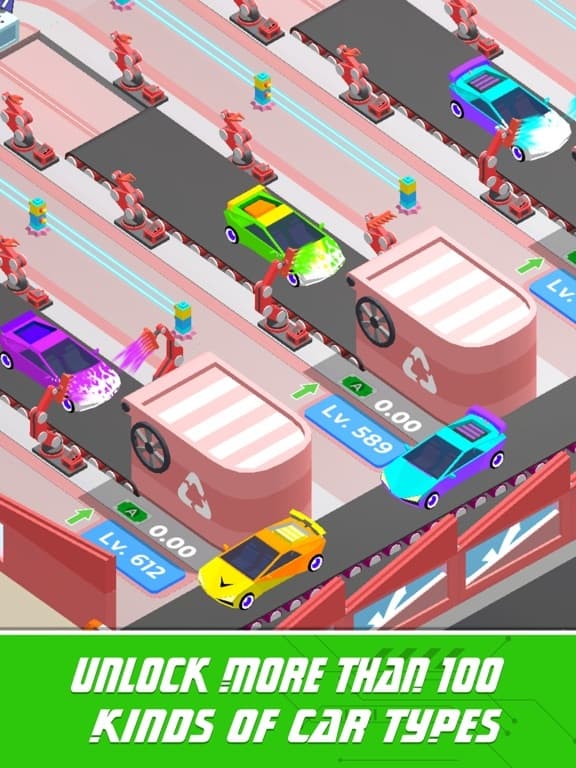 Idle Assemble Car screenshot 4
