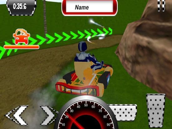 Funny Kart Racing screenshot 2