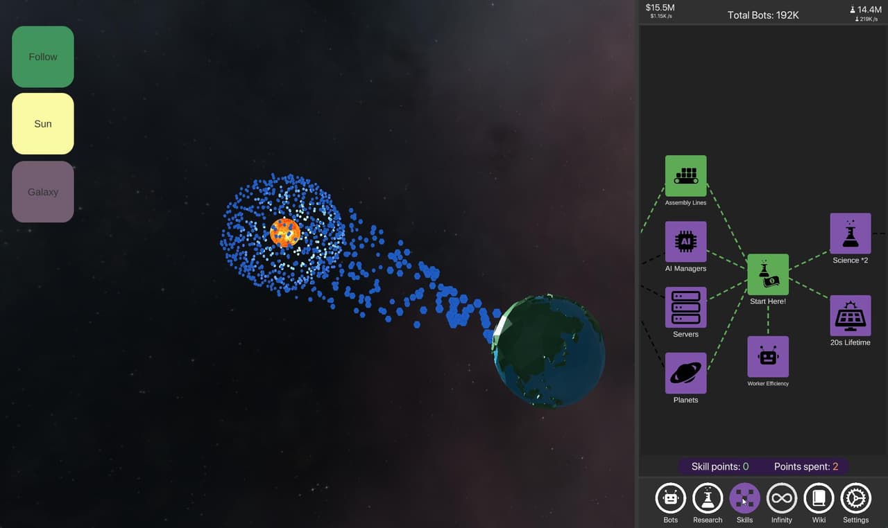 Idle Dyson Swarm screenshot 5