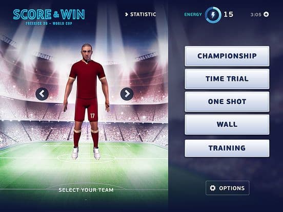 Hot Soccer FreeKick Asia 3D screenshot 5