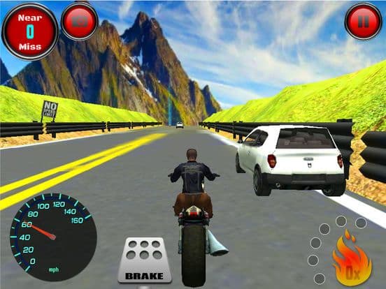 Motorbike Highway Racing 3D screenshot 6