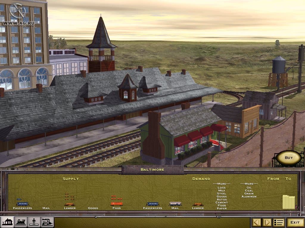 Railroad Tycoon 2 screenshot 6