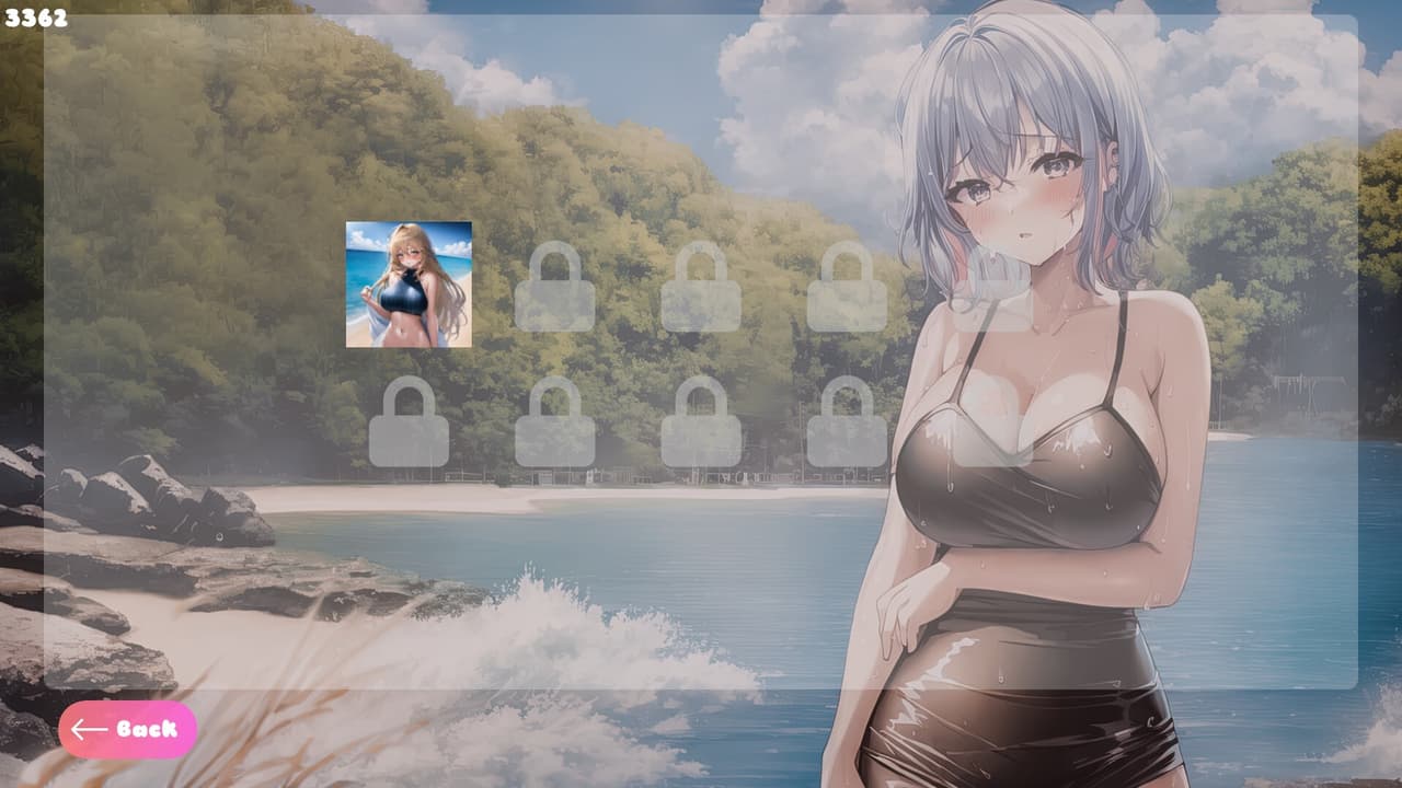 Senpai Puzzle: Waifu Summer (itch) screenshot 5