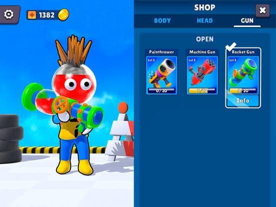 Dye Hard - Color War screenshot 2