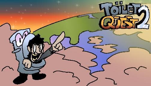 TOILET QUEST - itch.io PAGE screenshot 2