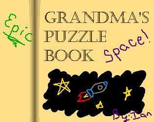 Grandmas Epic Puzzle Space Book