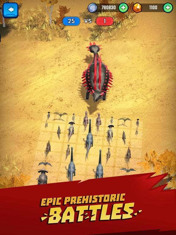 Jurassic Warfare: Dino Battle screenshot 2