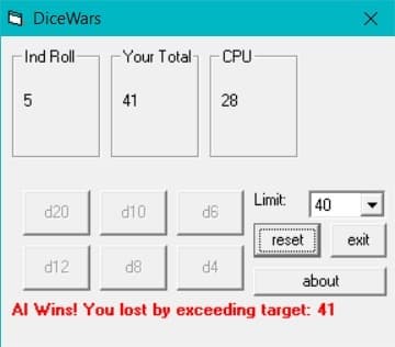 Dice Wars (Team Random!, Wolfie) screenshot 4
