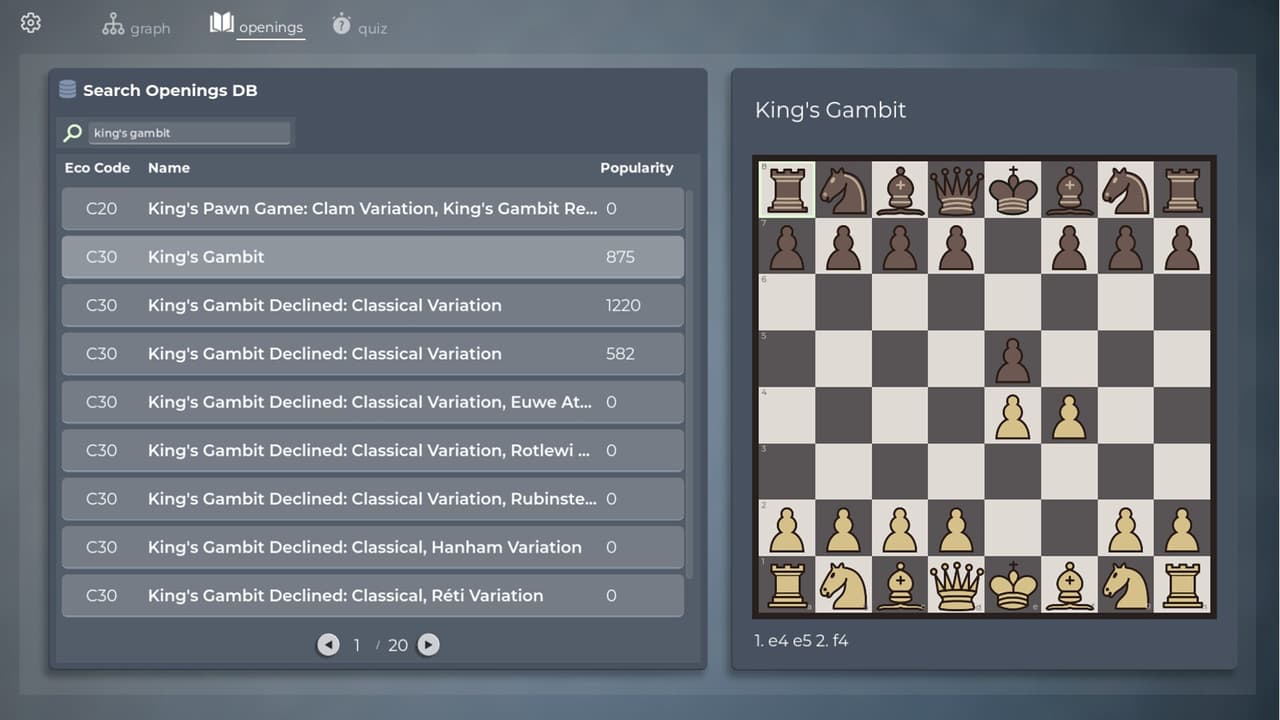 Chess Opening Repertoire Builder screenshot 5