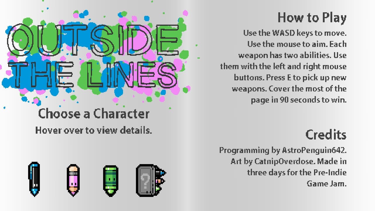 Outside the Lines (itch) screenshot 2