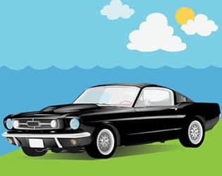 Old Sports Car Puzzle