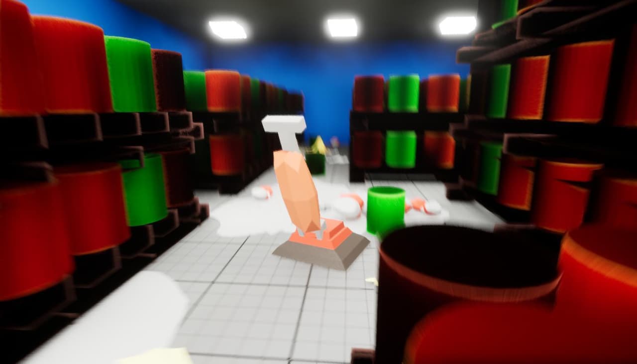 Vacuum that room!