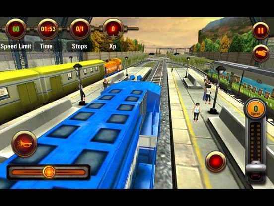 VR Train Racing 3D screenshot 3