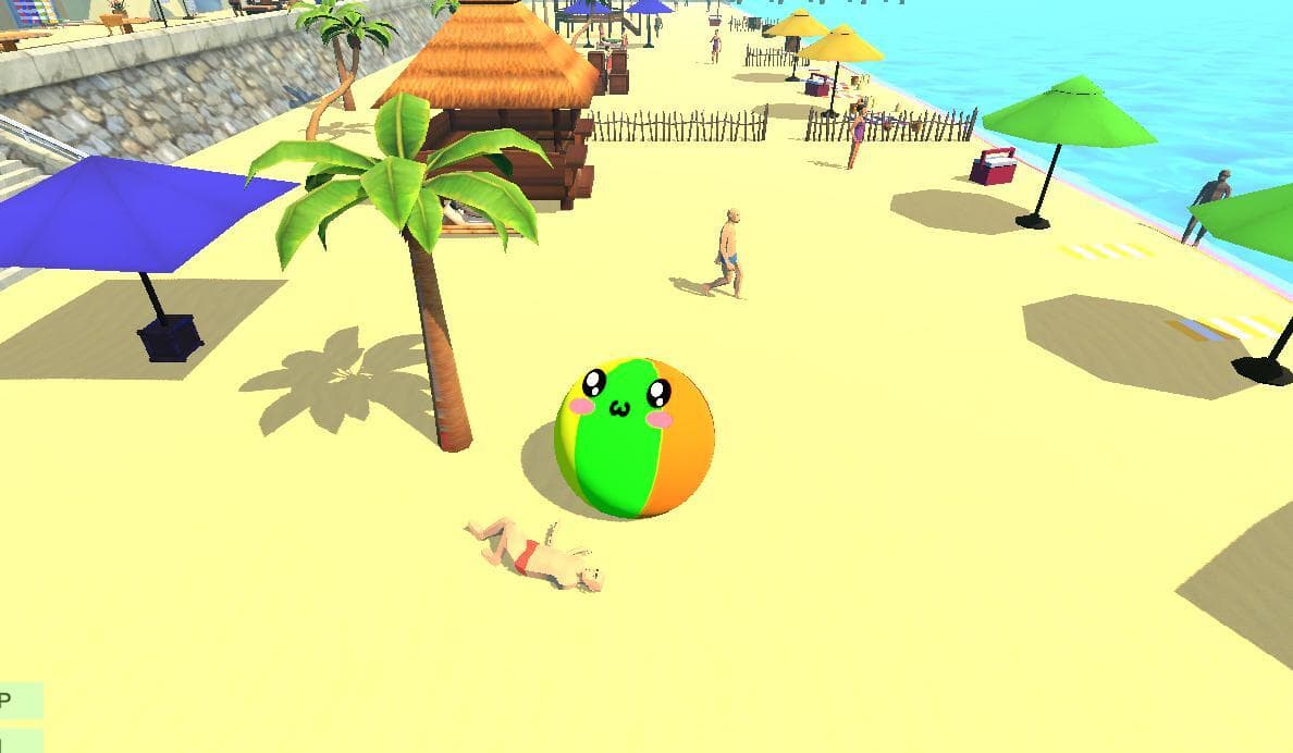 DEU A LOUCA NA BOLA DE PRAIA! screenshot 2