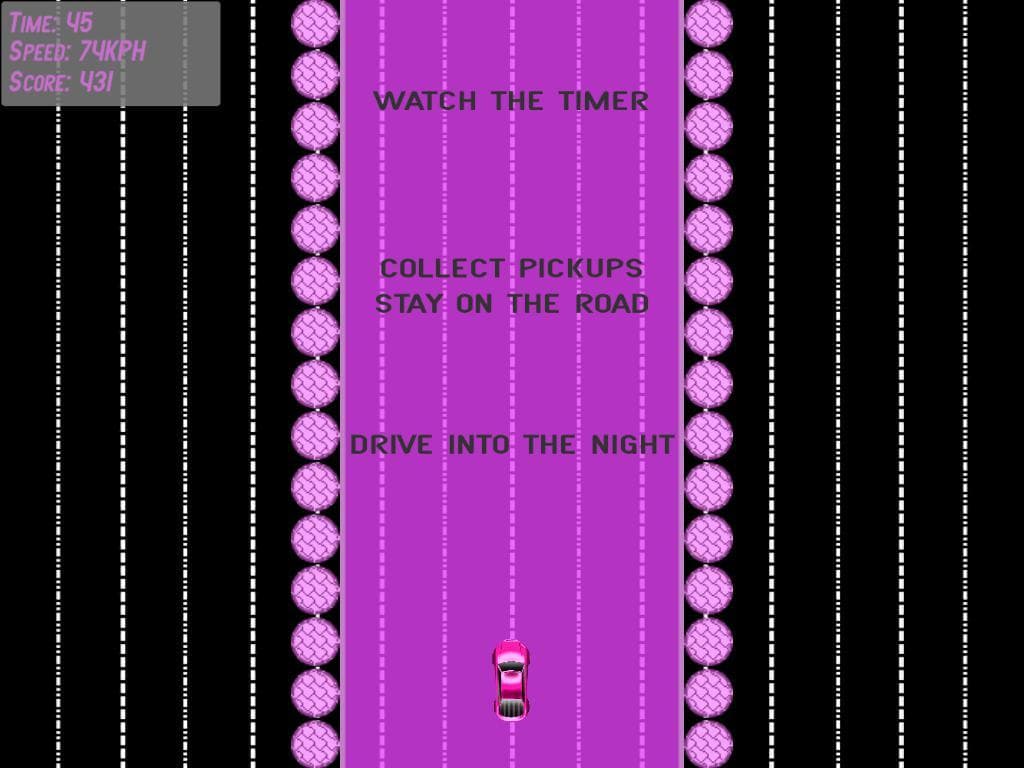 Retro Night Drive screenshot 2