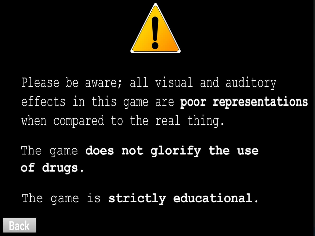 Drug Simulator V.1.0
