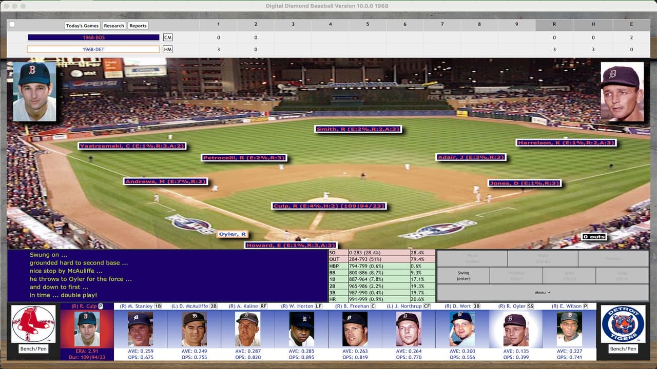 Digital Diamond Baseball V10 screenshot 2