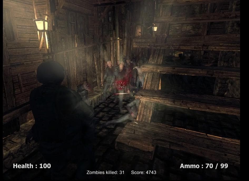 Zombie Invasion - A Survival Horror Game screenshot 4
