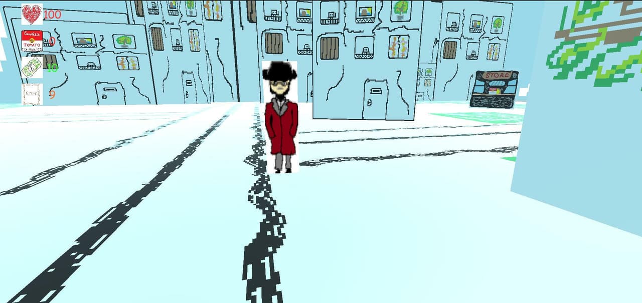 Best Game Made in Paint ever screenshot 4