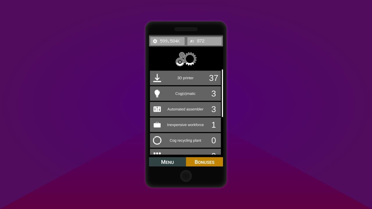 Gear Factory: Incremental Game screenshot 2