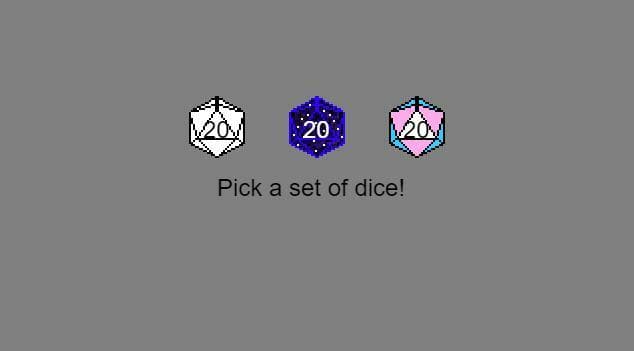 Pixel Art Dice Roller screenshot 2