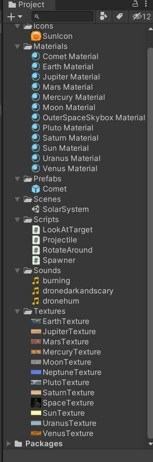 Solar System (itch) (Roxenn) screenshot 2