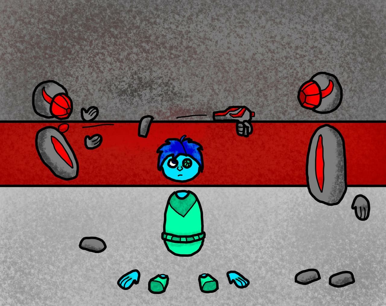 Bullets and Robots (game jam release)