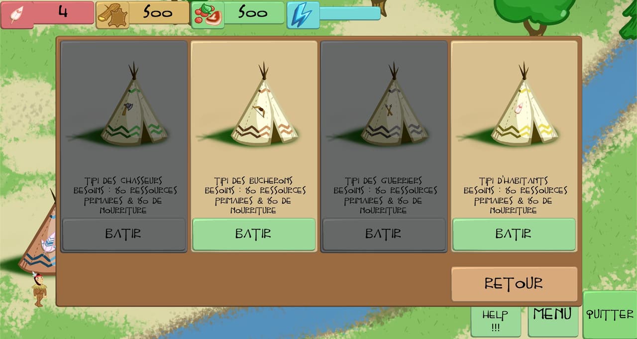 Amerindien Game screenshot 2
