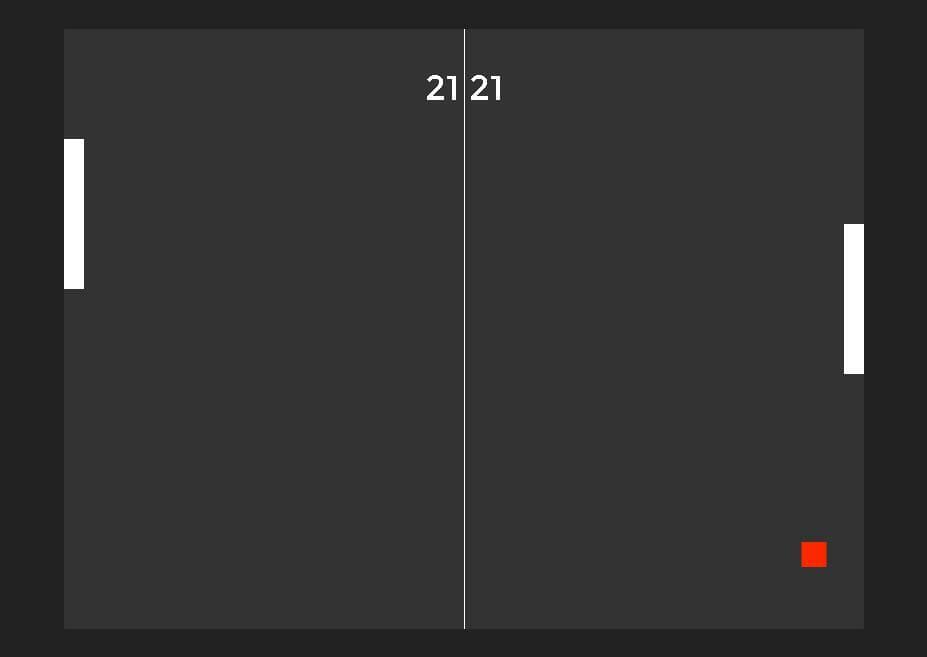 Pong Web screenshot 2