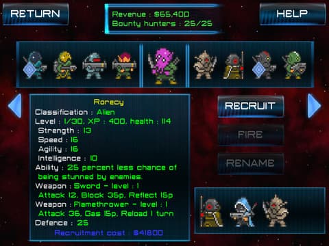 Space Bounties Inc. (strategy turn-based RPG) screenshot 5