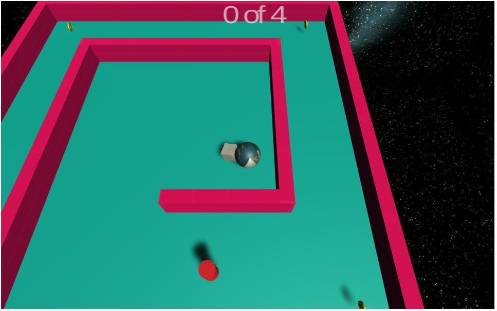 Earth RollerBall Maze