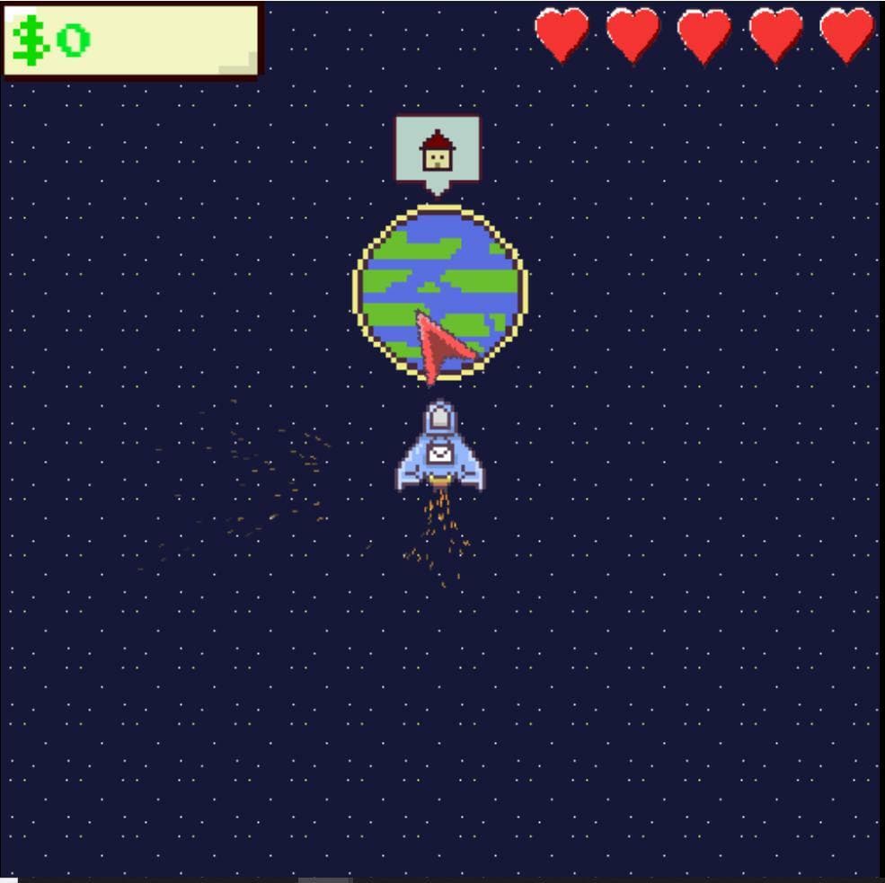 Space Postman (YelloeJ) screenshot 2