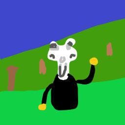 Scary monke