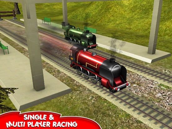 Kids Train Racing: Race Train Engine With Friends screenshot 5