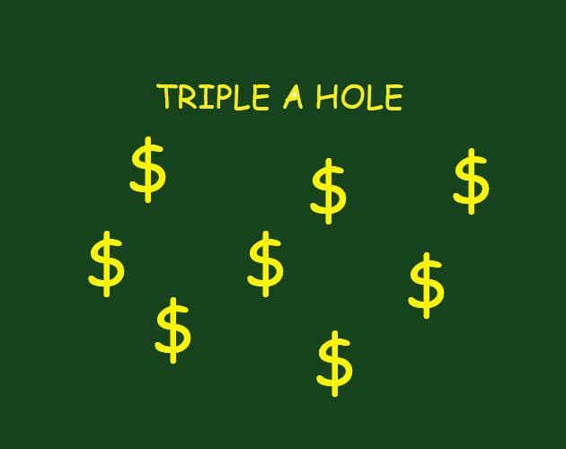Triple A hole