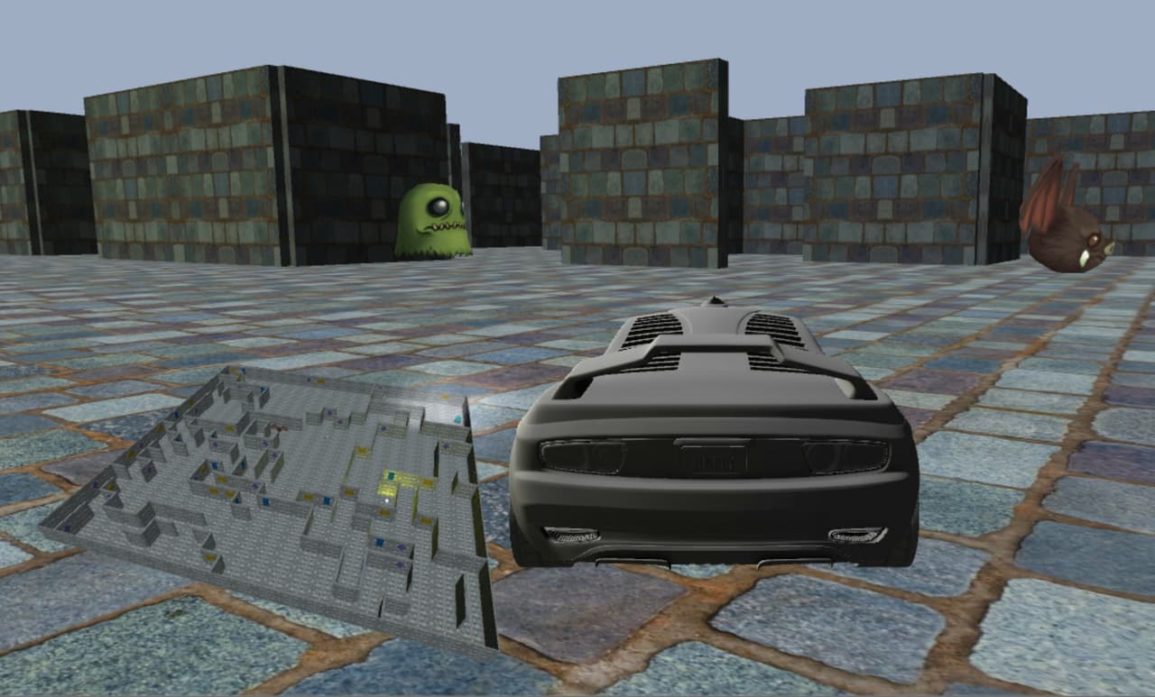 Car Maze Game