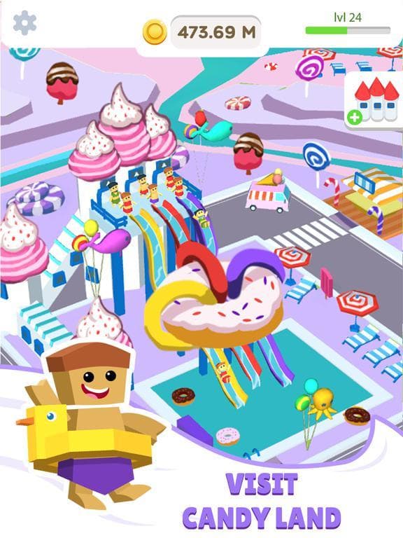 Idle Waterpark 3D Fun Aquapark screenshot 4