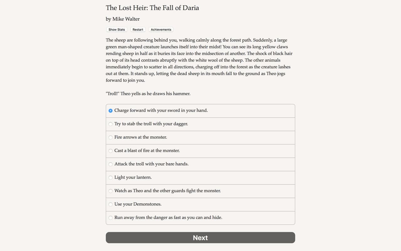 The Lost Heir: The Fall of Daria screenshot 5